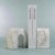 Contemporary Martil Marble Bookends, Set of 2, White Volakas For Sale - Image 3 of 3