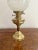 Antique Edwardian Oil Lamp in Brass and Glass, 1900 For Sale - Image 3 of 6