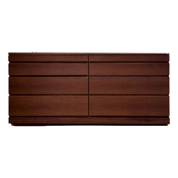 Chest of 8 Drawers in Walnut from Skovby, Denmark, 1970s For Sale