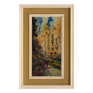S. Narni, San Gregorio Armeno, Oil on Canvas, Framed For Sale
