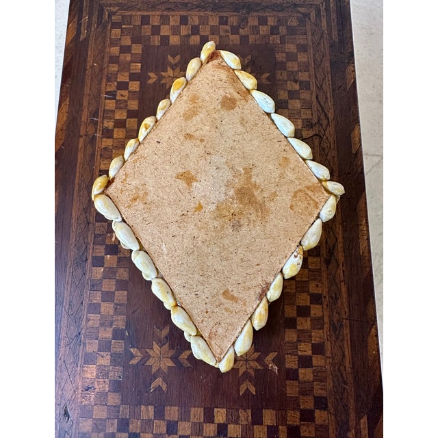 Vintage Tony Duquette Style Seashell Encrusted Box For Sale - Image 12 of 14