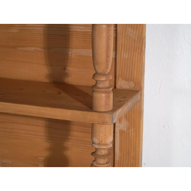 Antique Pine Kitchen Cupboard For Sale - Image 4 of 16