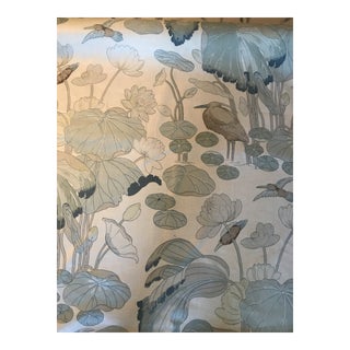 Traditional Lee Jofa Nympheus Print Fabric in Linen - 5 Yards For Sale