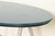 Metal Herman Miller Style Modern Oval Dining Table or Library Table For Sale - Image 7 of 11