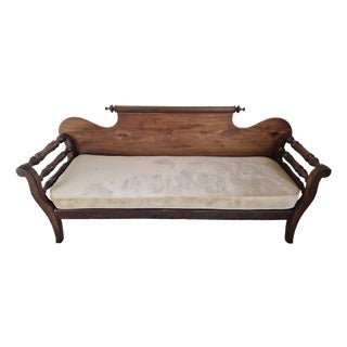 19th Century Australian Cedar Miners Couch/Bench For Sale