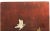 Vintage 1940’s Asian Lacquered Red Mahogany Art Panels With Brass and Tin Flowers and Butterflies Inlay - Set of 2 For Sale - Image 10 of 12