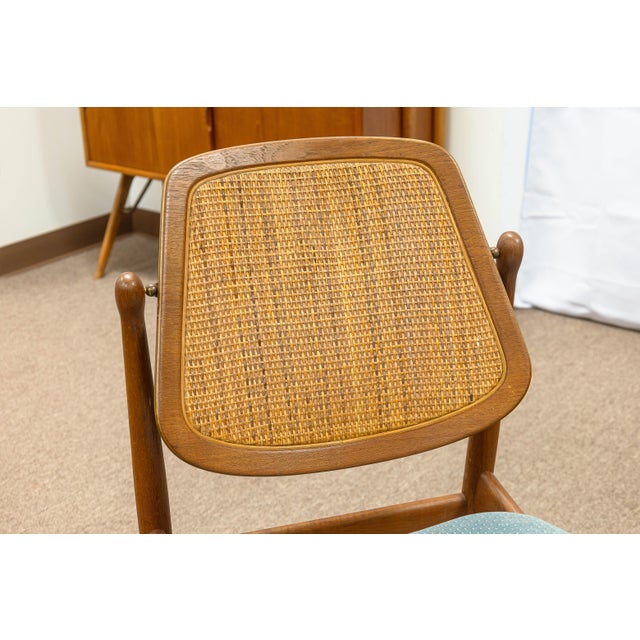 Set of 3 Arne Vodder Model Fd-184 Chairs for France & Daverkosen Vintage Danish For Sale - Image 12 of 16