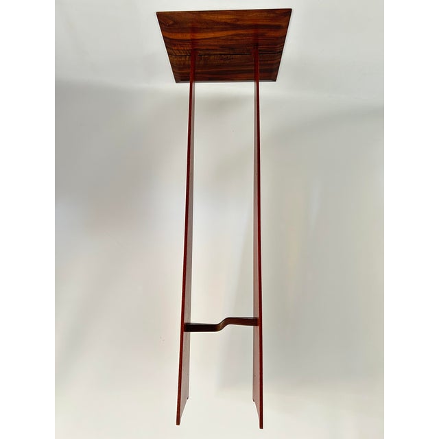 Contemporary 2000s Custom Enzo Tall Sculptural Side Table - 1 Piece For Sale - Image 3 of 11