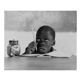 'Schoolboy in Luanda' Unframed Archival Pigment Print For Sale