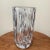 Traditional Mid 20th Century Heavy Cut Crystal Vase Rogaska Yugoslavia For Sale - Image 3 of 13