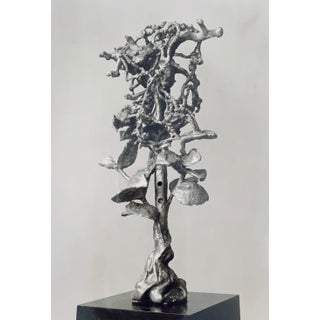 Adolph Studly, Vintage Silver Gelatin Photograph Jacques Lipchitz Bronze Sculpture Photo Signed, 1958 For Sale
