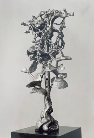 Adolph Studly, Vintage Silver Gelatin Photograph Jacques Lipchitz Bronze Sculpture Photo Signed, 1958