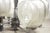 Silver Mid-Century Space Age Sputnik 8-Light Chandelier in Chrome and Faceted Glass Globes, 1970s For Sale - Image 8 of 15