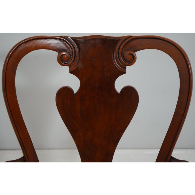 Set of 12 John Widdicomb Mahogany Dining Chairs For Sale - Image 12 of 18