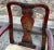 19th-C. English Red Chinoiserie Child‚Äôs Bergere Chair in Linen For Sale In Atlanta - Image 6 of 10