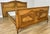 Bring timeless French elegance into your bedroom with this beautiful Vintage French Louis double bed frame. Featuring...