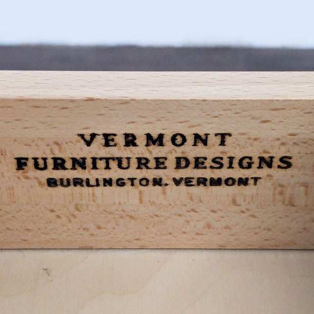 Vermont Furniture Company One Drawer Walnut Nightstand For Sale - Image 9 of 10