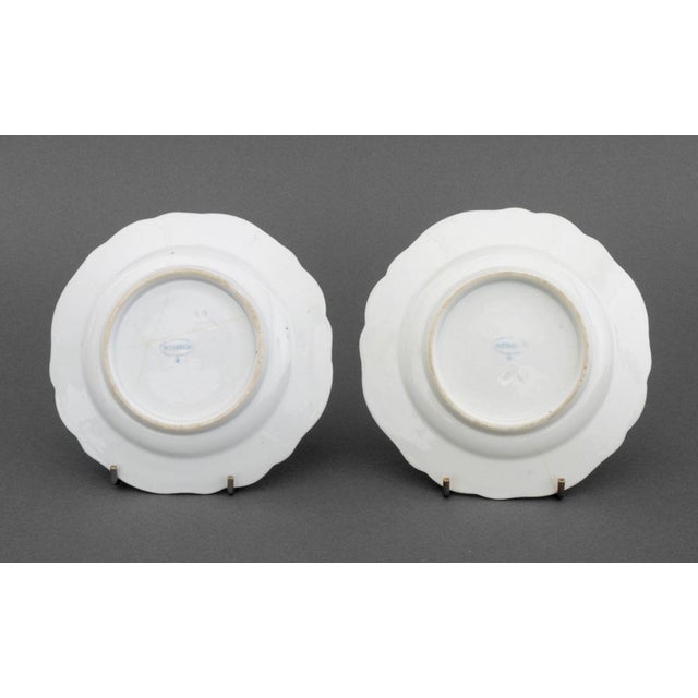 Meissen "Pink Rose" Porcelain Plates, 9 For Sale - Image 9 of 10