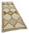 Beige Bohemian Runner Rug For Sale