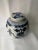 Chinese Blue and White Oriental Porcelain Ginger Jar With Lid For Sale - Image 4 of 10