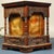 1970s Rosewood Square Brush Pot With "Four Gentlemen" Motif – Scholar's Desk Decor For Sale - Image 5 of 9