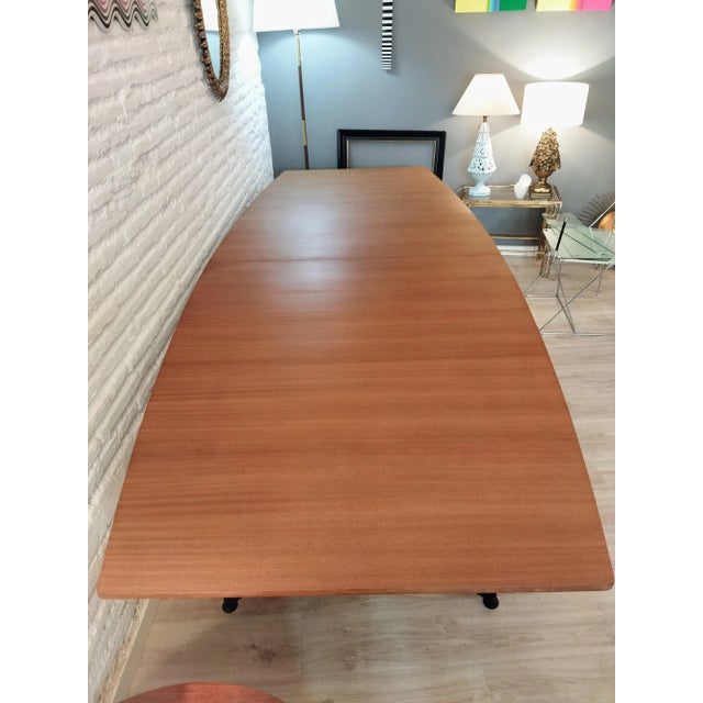 Work Table by Osvaldo Borsani for Tecno, 1960s, Set of 4 For Sale - Image 3 of 8