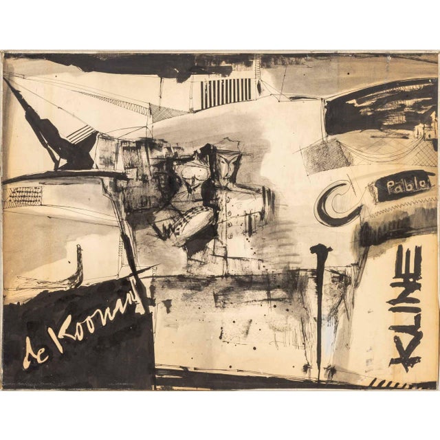 Agudelo Abstract Composition Assemblage, 1967 For Sale - Image 4 of 10