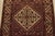 1990s Hamedan Runner 3’8” X 9’10” Blue Wool Vintage Tribal Hand-Knotted Rug For Sale - Image 5 of 13