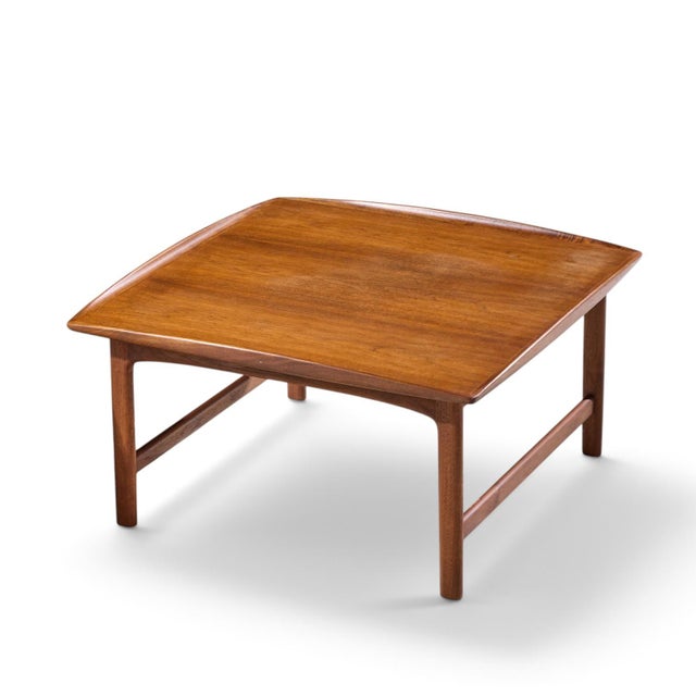 Folke Ohlsson for Dux Mid Century Swedish Teak Side End Tables - Pair For Sale - Image 11 of 12