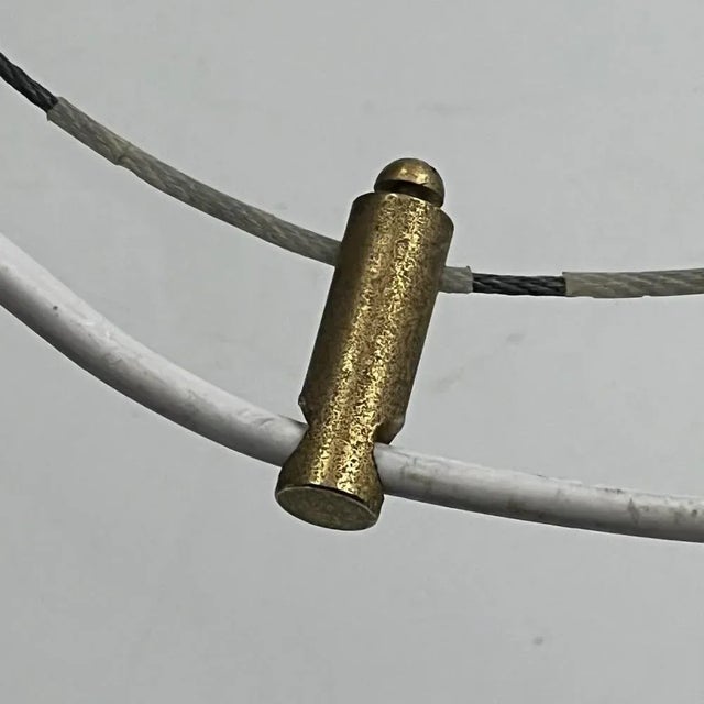 1960s Vintage Globe Chandelier in Glass with Animal Print attributed to Angelo Brotto for Esperia, 1960s For Sale - Image 5 of 11