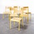 1970's French Mullca Stacking - Dining Chairs - Yellow Wide Seat 510. One of our most favourite chairs, in 1947 Robert...