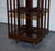Mid-Centry Sheraton Revival Inlaid Revolving Bookcase End Table on Castors For Sale - Image 5 of 17