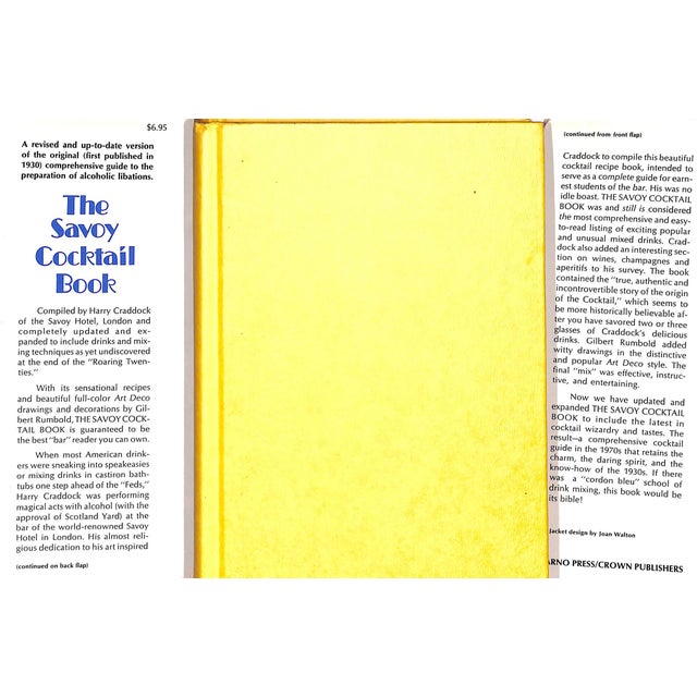 "The Savoy Cocktail Book" 1976 Craddock, Harry For Sale - Image 12 of 12