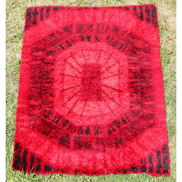 Space Age Rug, 1970s For Sale - Image 6 of 9