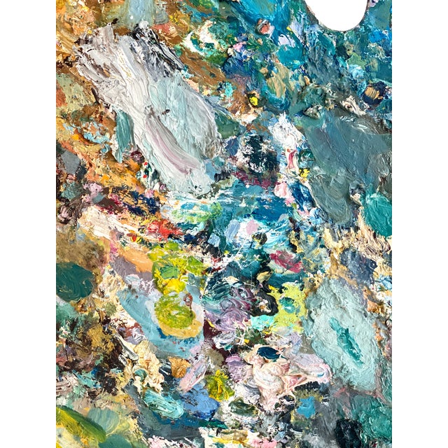 French Artist's Painters Palette Double Sided For Sale In Los Angeles - Image 6 of 7