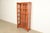 Stickley Stickley Mission Arts and Crafts Cherry Wood Lighted Bookcase Cabinet or Display Cabinet For Sale - Image 4 of 16
