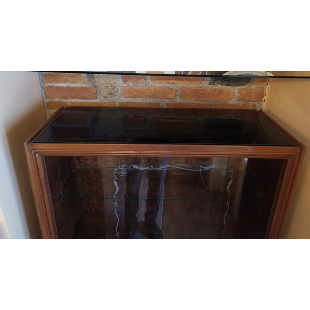 Art Decò Italian Showcase, 1940s For Sale - Image 3 of 7