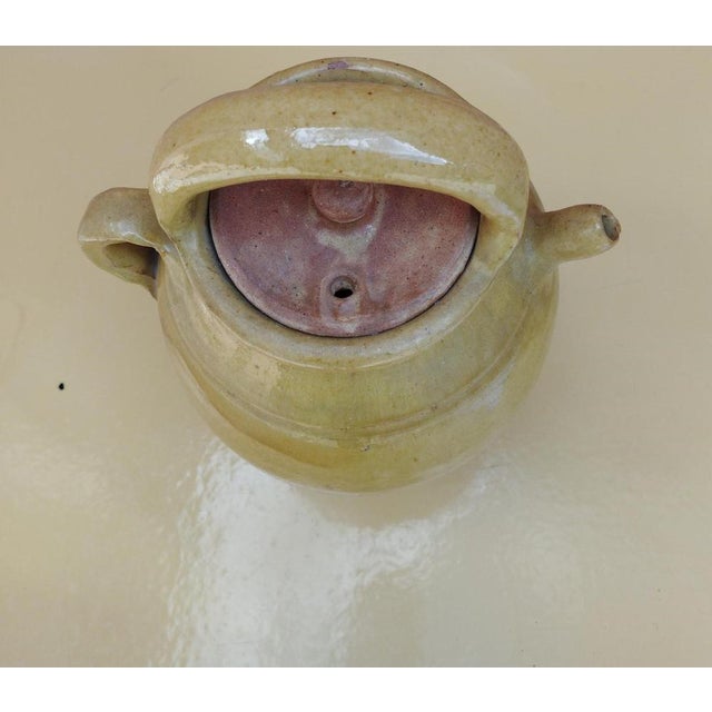 Small Earthenware Jug in Glazed Stoneware, 1920s For Sale - Image 4 of 12