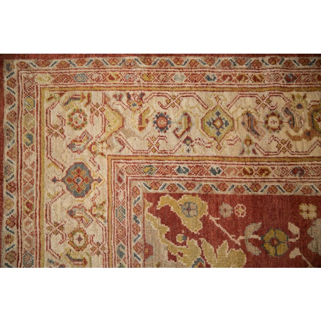 Old New House Antique Mahal Carpet - 7'8" x 10'4" For Sale - Image 4 of 18