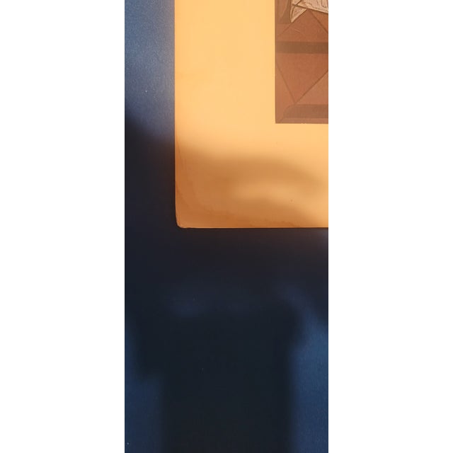 Cubism 1940s Rare HTF Authentic Original Picasso Color Plate/Lithograph "Aubade" Skira Publisher For Sale - Image 3 of 7