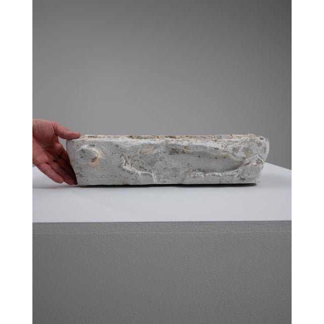 Enhance your garden decor with this exquisite 20th Century French Concrete Planter. Featuring a distinct rectangular...