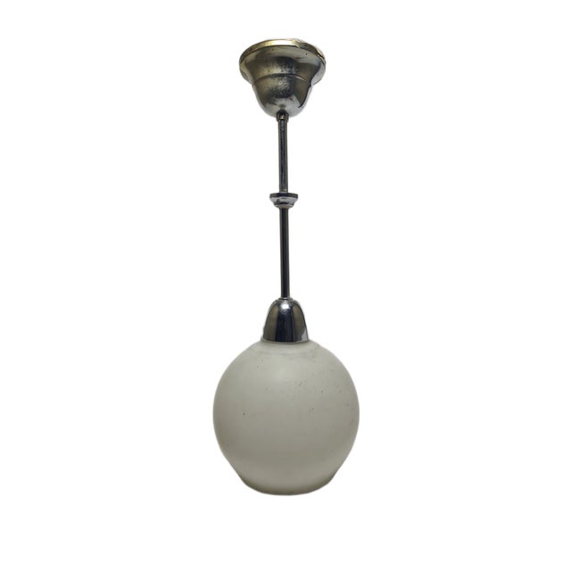 Art Deco Pendant Lamp, Poland, 1950s For Sale - Image 6 of 12