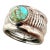 Vintage Sterling Silver and Turquoise Ring For Sale