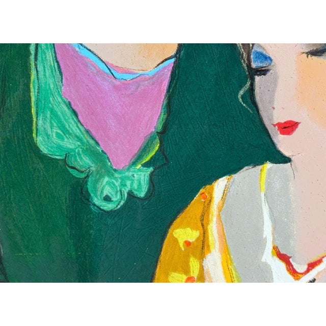 Itzchak Isaac Tarkay, Fauvism, "On the Stage" Signed and Numbered Silkscreen, 20th C. For Sale In New York - Image 6 of 13
