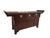 This late 19th century sideboard is crafted from solid elm wood with a rich reddish-brown lacquer finish. The top features...