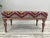 Details SIZE: 18X18X36 Inches ( with legs ) - 45x45x90 cm TYPE: Handmade Ottoman Bench CONDITION: is good. CONSTRUCT: It...