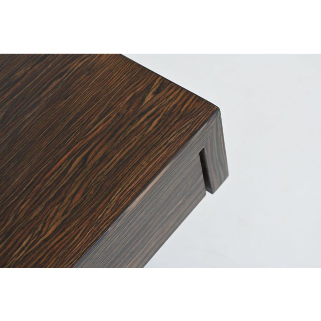 Large Vintage Italian Desk in Rosewood, 1960 For Sale - Image 10 of 18