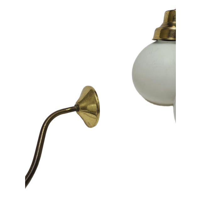 1950s Vintage Art Deco Wall Lamp, Poland, 1950s For Sale - Image 5 of 7