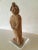 Asian Terracotta Chinese Ancestor Sculpture on Lucite Base For Sale - Image 3 of 11