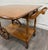 Vintage Ethan Allen Baumritter Solid Maple Drop Leaf Tea Cart For Sale - Image 9 of 16